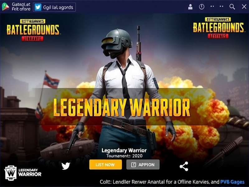 Indian Players Competing in PUBG Tournament PUBG India Legendary Warrior Tournament